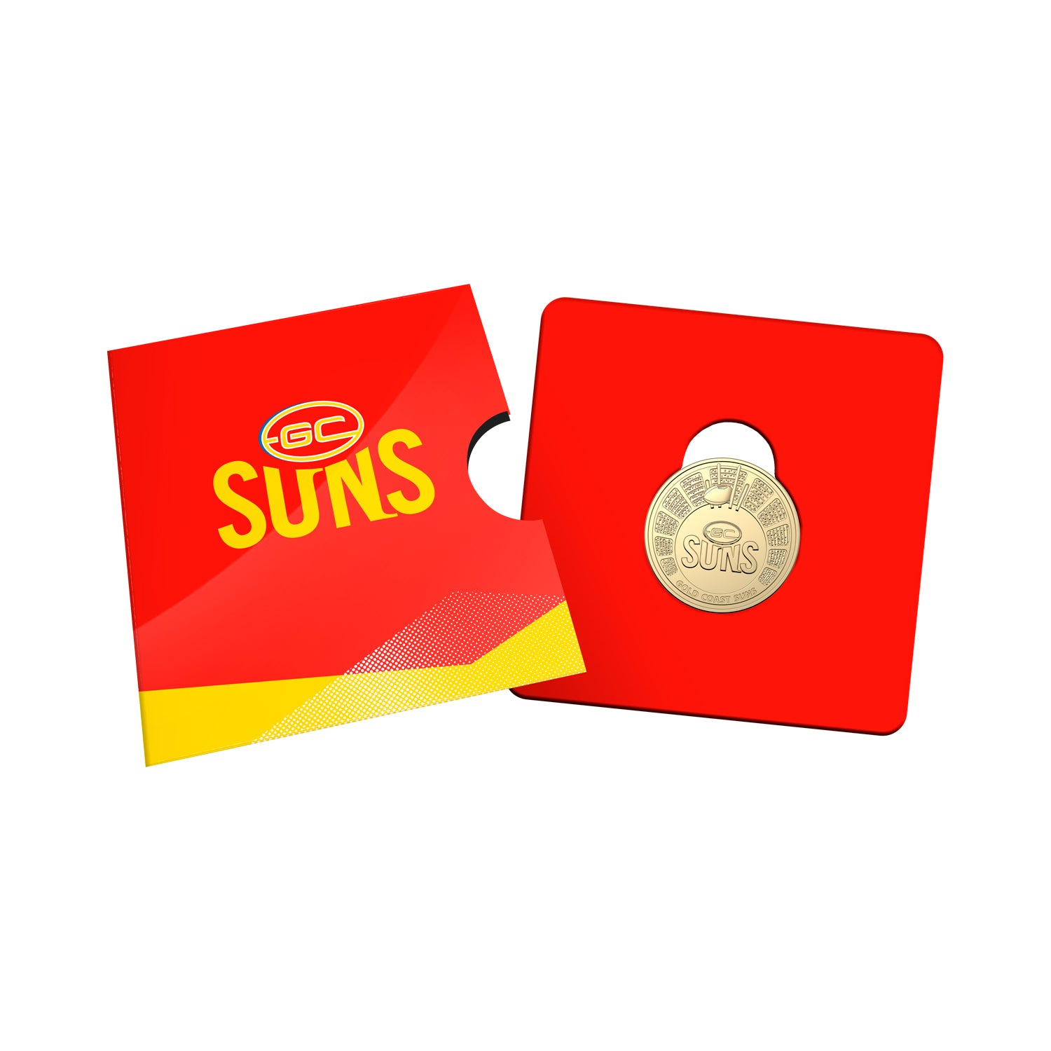 AFL 2024 $1 Uncirculated Coin - Gold Coast Suns